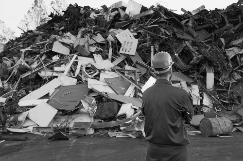 Eco-friendly disposal and recycling during office clearance