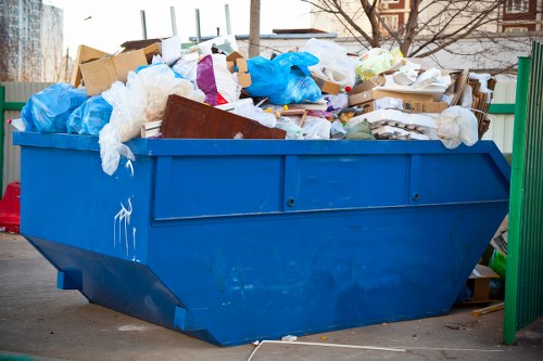 Highbury neighborhood clean-up in progress
